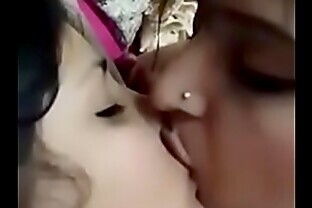 Bhabhi enjoys lesbian sex with her horny sister in law 3 min