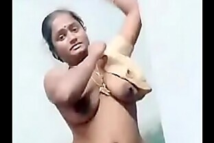 panruti l n puram tamil 34 yrs old married hot and sexy housewife aunty mrs gayathri selvam stripping her nighty dress and showing her saggy boobs at kitchen room viral porn video 0106719352640 17 02 2012 poster