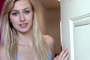 PropertySex - Good-looking blonde real estate agent hardcore sex in apartment poster