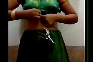 VID-20140201-PV0001-Sivakasi (IT) Tamil 20 yrs old unmarried beautiful, hot and sexy girl Ms. Nandhini S. , Chemistry, 2nd yr undressing her saree in her home after attending a marriage function and she recording it in her mobile phone sex porn video poster