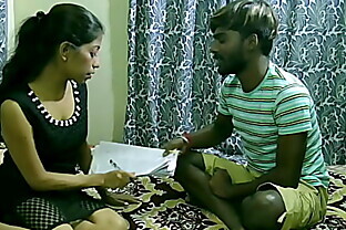 Indian Slim and sexy English Madam with student:: With clear audio 19 min poster