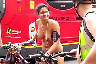 Meenal Jain Nude ride poster