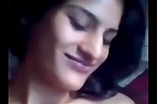 Young sexy indian girl fucking up with her