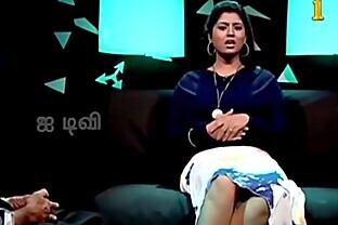 VID-20140211-PV0004-Chennai (IT) Tamil 25 yrs old unmarried beautiful and hot TV anchor Ms. Girija Sree (FM size # 38B-30-34) speaking sexily with sexologist to Padma Sree in Captian TV ‘Andharangam’ show sex video-4