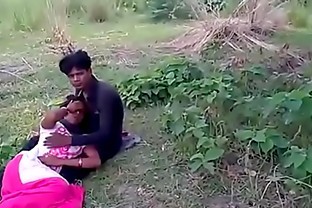 brother fucks two small sister in jungle