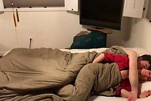 Stepmom shares bed with stepson - Erin Electra poster