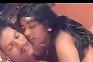 Desi girl doing best sex on bed poster