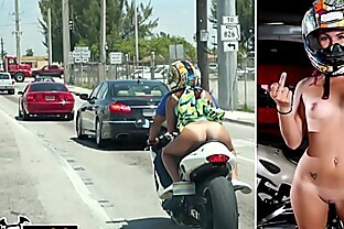 BANGBROS - Big Booty Latin Babe Sophia Steele Rides A Motorcycle & A Cock poster