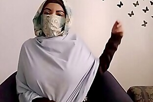 Real Arab In Hijab Mom Praying And Then Masturbating Her Muslim Pussy While Husband Away To Squirting Orgasm poster