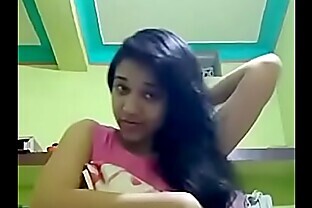 Cute College Teen Webcam - Beautiful Indian college girl showing her body - PornYC.com