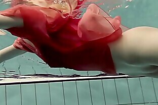 Katya Okuneva underwater slutty teen naked poster