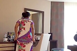 indian wife kajol in hotel full nude show for husband