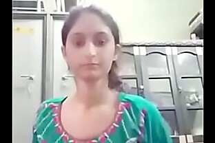 Indian cute girls self video poster