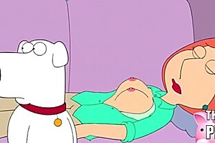 Brian Fondles Lois Griffin! poster
