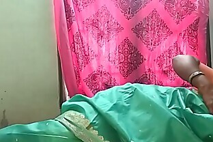 desi  indian horny tamil telugu kannada malayalam hindi cheating wife vanitha wearing  saree showing big boobs and shaved pussy press hard boobs press nip rubbing pussy masturbation
