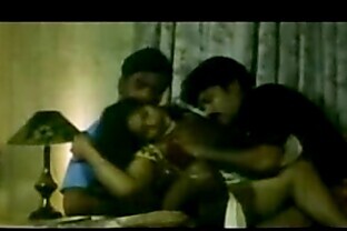 Malllu threesome - Nisha groped nicely. 2 min