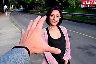 LETSDOEIT - Petite Colombian Teen Picked Up On The Side of The Street