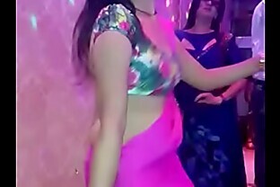beautiful indian girls dancing in a bar poster