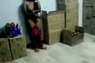 Desi girl Scandal in a office godown by her boss