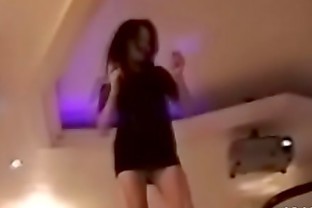 Hot Korean stripper dances the night away poster