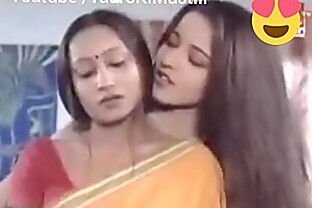 Indian Monalisha and Bhabhi Lesbian  sex poster