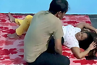 Mature Indian Aunty With Big Belly Having Sex On Floor In Rented Room