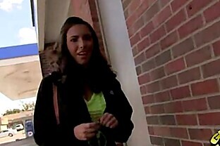 Ebony Hottie Milking Cocks in the Gloryhole 20