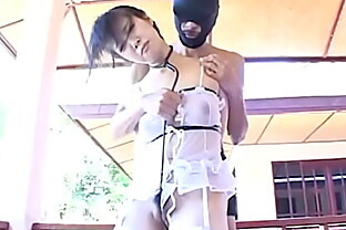 着エロ　執拗にワレメに水着やロープをくいこまされて苦悶する女　彩