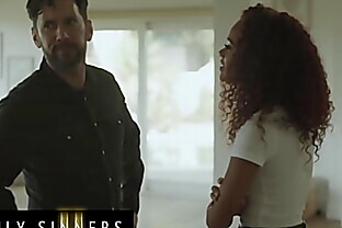 (Tommy Pistol) Eats Gorgeous (Scarlit Scandals) Trimmed Pussy Pounds Her Hardcore - Family Sinners