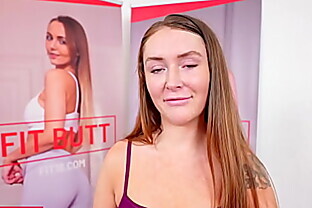 POV Casting Chubby Amateur With A Nice Pussy Chloe Marie In Yoga Pants