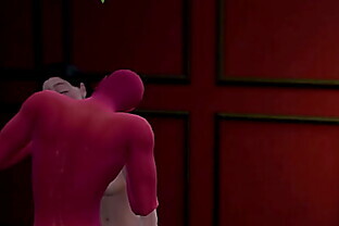 Vampire bites a young girl - 3D Hentai