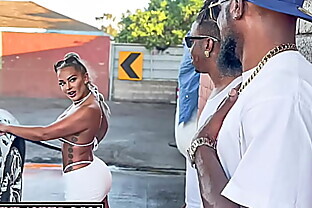 Hayley Davies - Got Blacked as Payment By 2 BBC Car Wash Owners