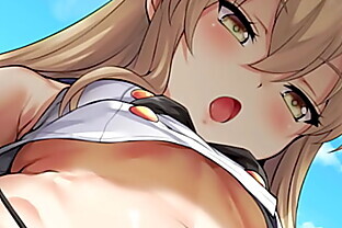 Shimakaze veux faire de toi son esclave sexuel (Hentai Kancolle Femdom JOI, CBT, Feet, )