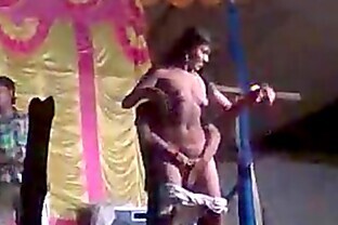 indian dancer having sex in front of people poster