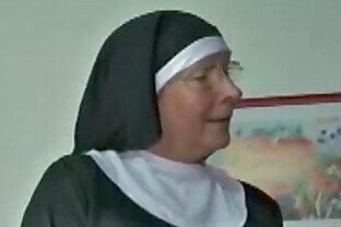 German mature nun Angie poster
