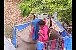 Indian girl bathing outdoor part 2 full nangi poster