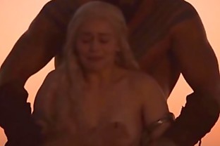 Emilia Clarke all sex scenes in Game of Thrones - watch full at celebpornvideo.com poster