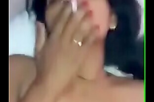 Desi hot girl smoking cigarette while getting fucked poster