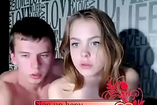 russian girl sucks her boyfriend poster