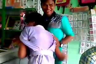 Hug & Kissing moment are two boy & girl