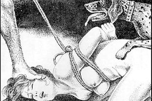 Slaves to rope japanese art bizarre bondage extreme bdsm painful cruel punishment asian fetish poster