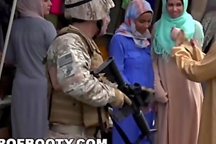 TOUR OF BOOTY - Operation Pussy Run with Soldiers In The Middle East!