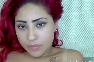 LATINA FUCKED IN THE ASS DURING CASTING PHOTOSHOOT
