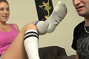 Smelly socks and sneakers worship