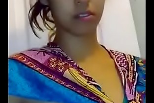 Indian Chick - Milking Her Boobs poster