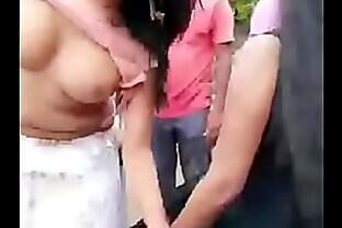 HOT INDIAN STREET DANCE AND BOOBS EXPOSING poster