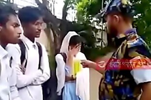 Bangladeshi School Girl and Boy Fuck catch police poster