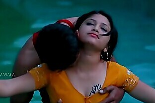 Hot Mamatha romance with boy friend in swimming pool-1 poster