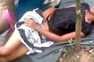 Indian Hot Young Couple Dating N Fucking College immature in Public Park - Wowmoyback poster