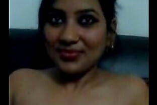 Cute Indian babe undressing poster